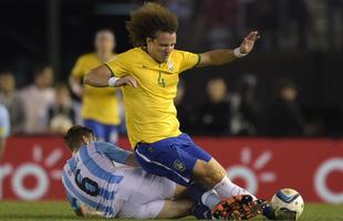 Imagens do segundo tempo do jogo entre Argentina e Brasil, em Buenos Aires, pelas Eliminatrias