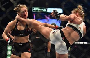 A ltima vtima foi Ronda Rousey, maior estrela do UFC na atualidade. Rowdy foi nocauteada por Holly Holm na luta principal da edio 193, no fim de semana passado, e deu adeus ao ttulo e  invencibilidade