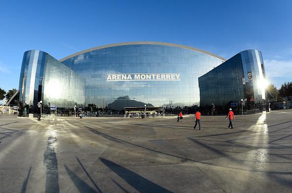 Imagens do treino aberto do UFC em Monterrey - Arena Monterrey, local do evento de sbado