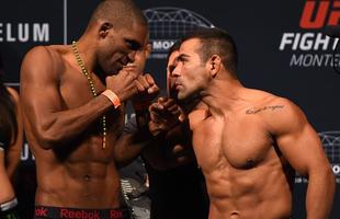 Imagens da pesagem do UFC em Monterrey - Brasileiros Valmir Lzaro e Michel 'Trator'