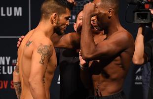 Imagens da pesagem do UFC em Monterrey - Efrain Escudero e Leandro 'Buscap'