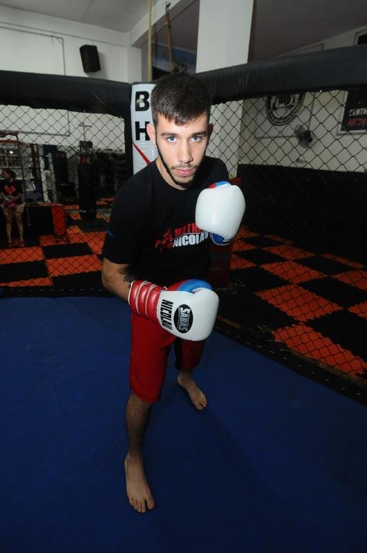 Imagens da entrevista do Superesportes com o mineiro Matheus Nicolau