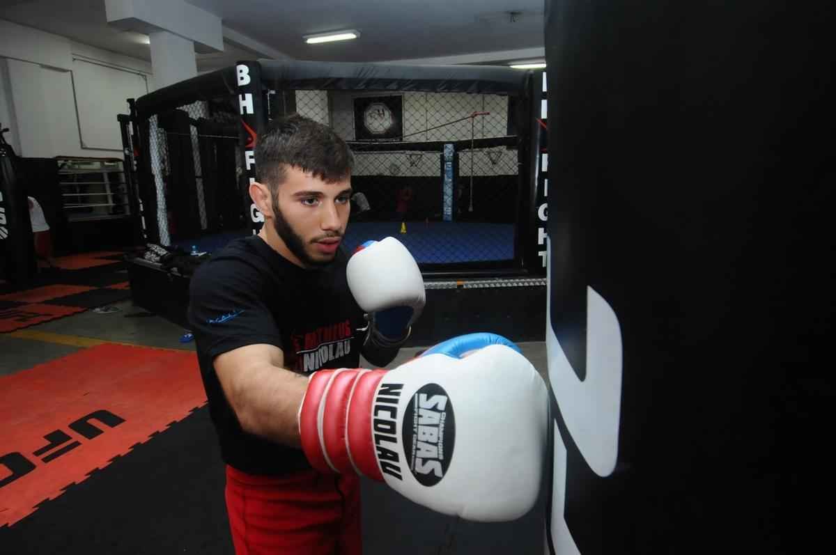 Imagens da entrevista do Superesportes com o mineiro Matheus Nicolau