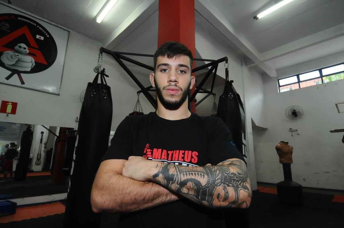 Imagens da entrevista do Superesportes com o mineiro Matheus Nicolau