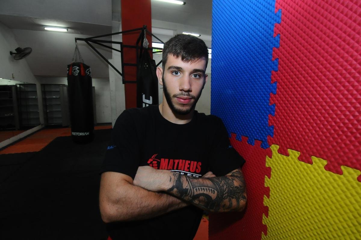 Imagens da entrevista do Superesportes com o mineiro Matheus Nicolau