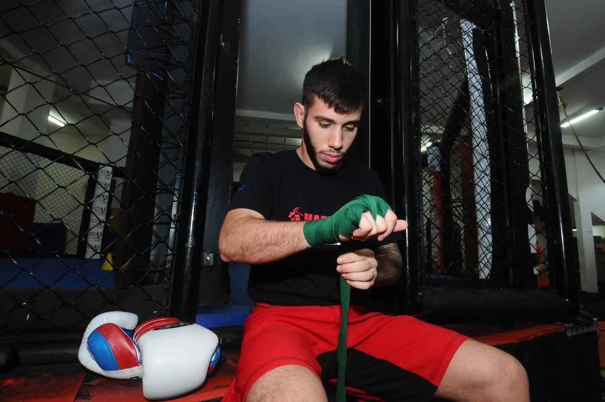 Imagens da entrevista do Superesportes com o mineiro Matheus Nicolau