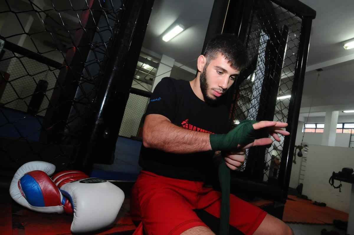 Imagens da entrevista do Superesportes com o mineiro Matheus Nicolau