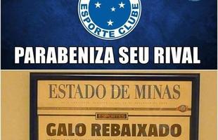 Cruzeirenses foram s redes sociais nesta sexta-feira comemorar os dez anos do rebaixamento do Atltico