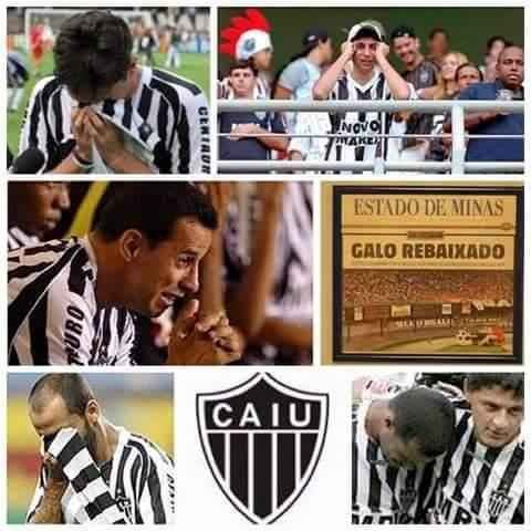 Cruzeirenses foram s redes sociais nesta sexta-feira comemorar os dez anos do rebaixamento do Atltico