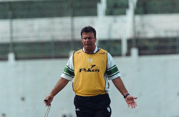 Fotos de Flávio Lopes como técnico do América