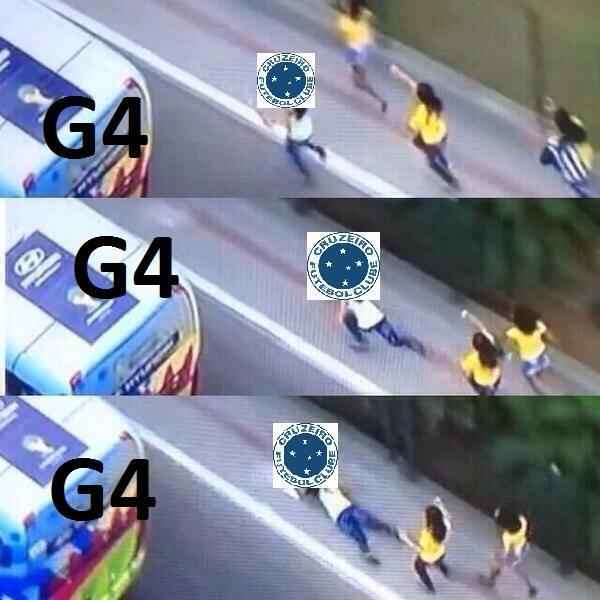 Vitria do So Paulo, neste sbado, zerou chances matemticas do Cruzeiro alcanar o G4 do Brasileiro