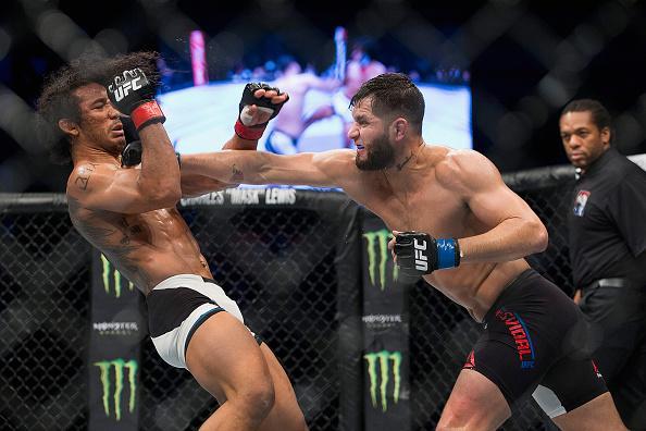 Imagens da vitria de Ben Henderson na luta principal em Seul