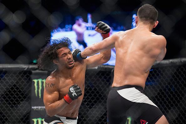 Imagens da vitria de Ben Henderson na luta principal em Seul