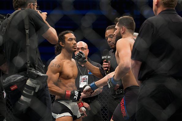 Imagens da vitria de Ben Henderson na luta principal em Seul