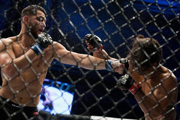 Imagens da vitria de Ben Henderson na luta principal em Seul