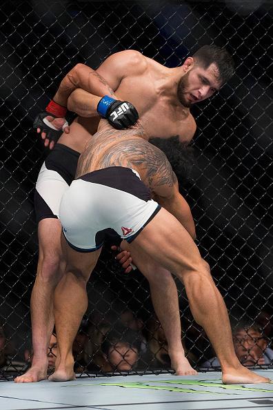 Imagens da vitria de Ben Henderson na luta principal em Seul