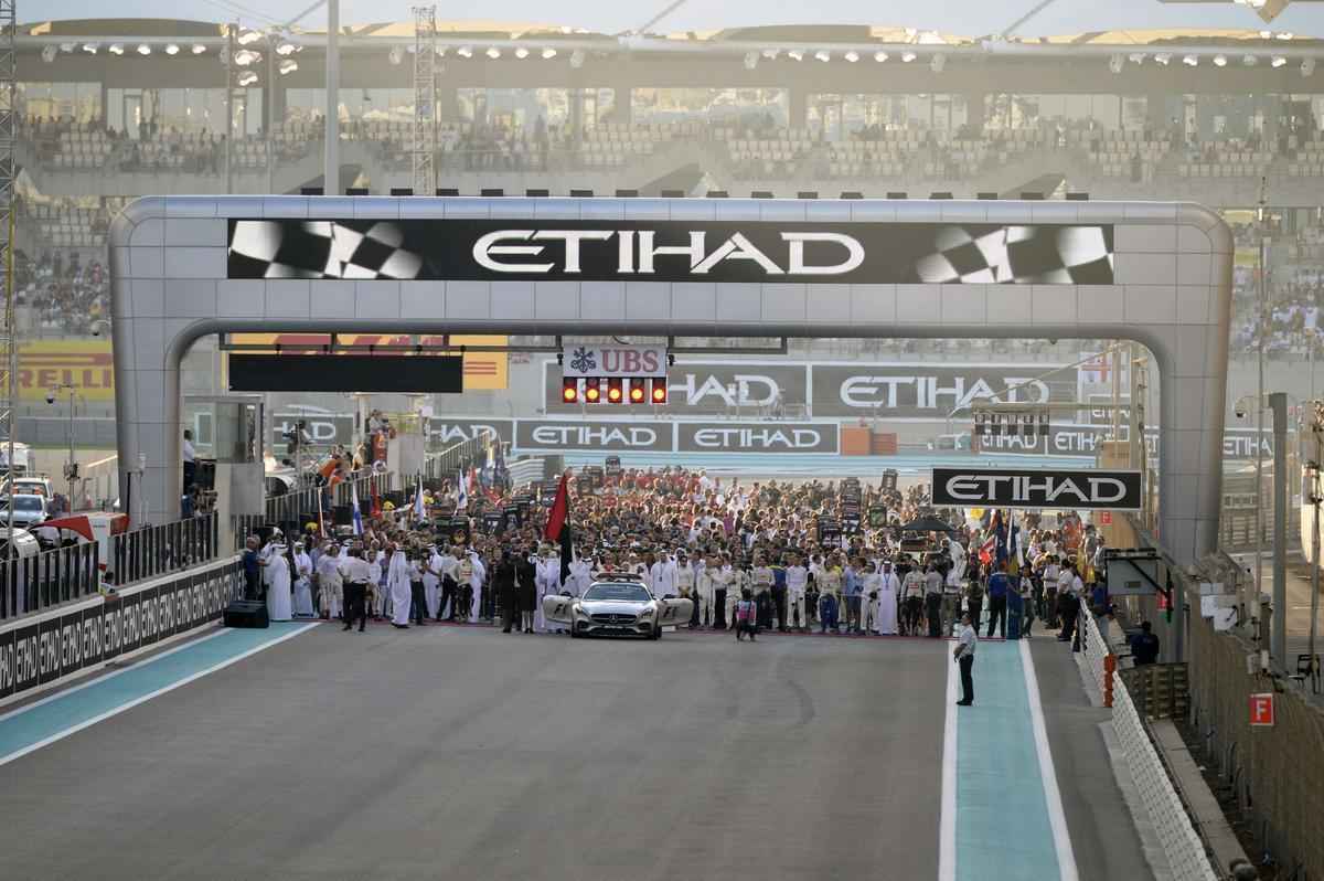 Fotos do Grande Prmio de Abu Dhabi