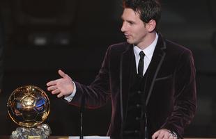 Todas as premiaes de melhor jogador do mundo da Fifa - Lionel Messi foi eleito o melhor jogador do mundo de 2011. O argentino superou Cristiano Ronaldo e Xavi Hernndez