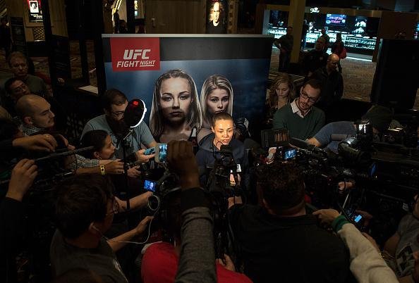 Rose Namajunas, que enfrenta Paige VanZant na luta principal
