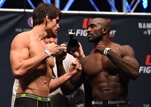 Pesagem oficial do UFC Fight Night 80 - Antnio Carlos 'Cara de Sapato' e Kevin Casey