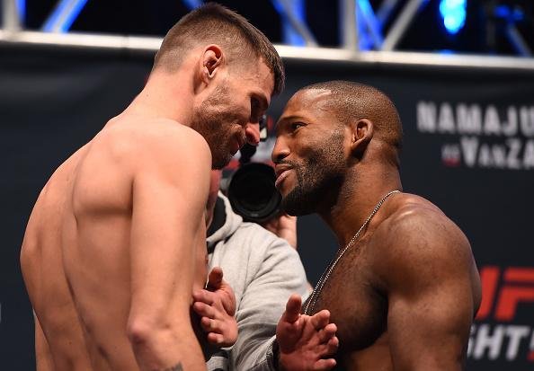 Pesagem oficial do UFC Fight Night 80 -  Tim Means e John Howard