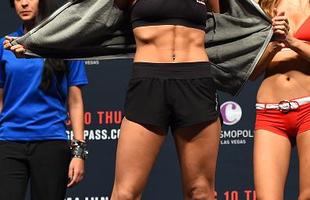 Pesagem oficial do UFC Fight Night 80 - Paige VanZant se prepara para subir  balana