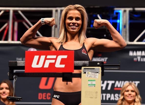 Pesagem oficial do UFC Fight Night 80 - Paige VanZant sobe  balana em Las Vegas