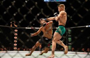 Imagens do incrvel nocaute de Conor McGregor sobre Jos Aldo