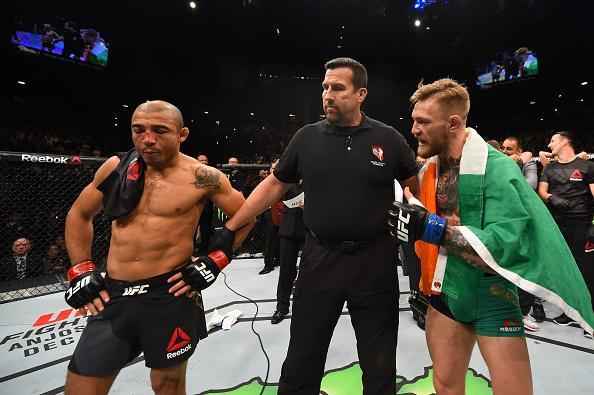 Imagens do incrvel nocaute de Conor McGregor sobre Jos Aldo