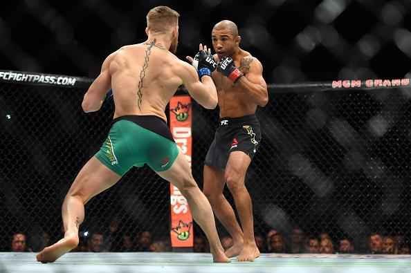 Imagens do incrvel nocaute de Conor McGregor sobre Jos Aldo