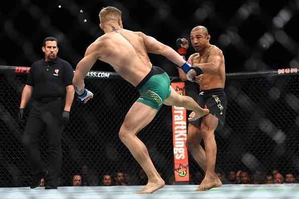 Imagens do incrvel nocaute de Conor McGregor sobre Jos Aldo