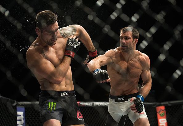 Fotos da batalha entre Luke Rockhold e Chris Weidman