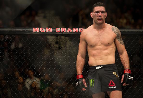 Fotos da batalha entre Luke Rockhold e Chris Weidman