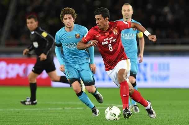 Confira a galeria do confronto entre Barcelona e Guangzhou Evergrande