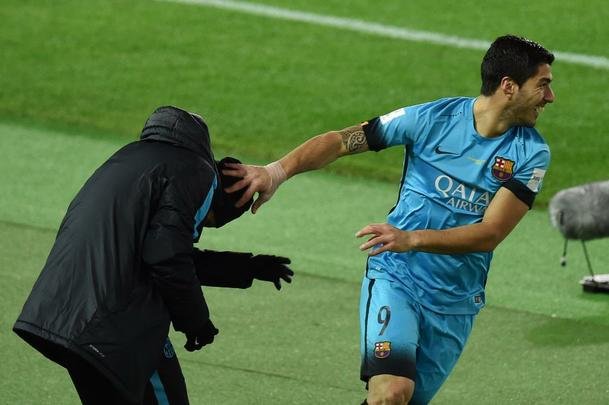 Confira a galeria do confronto entre Barcelona e Guangzhou Evergrande