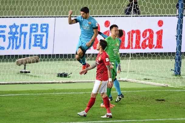 Confira a galeria do confronto entre Barcelona e Guangzhou Evergrande