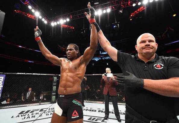 Camarons Francis Ngannou venceu brasileiro Luiz Henrique por nocaute a 2min53seg do segundo round