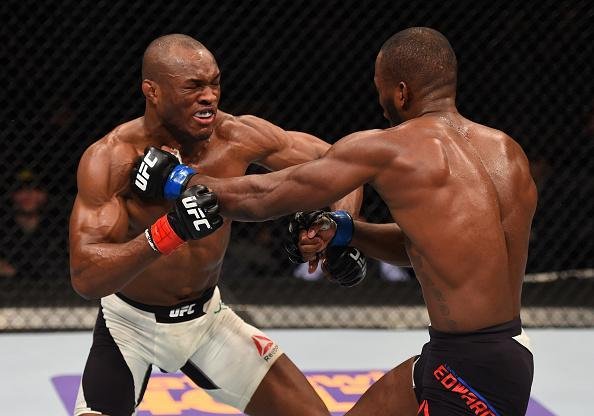 Kamaru Usman venceu Leon Edwards por deciso unnime 