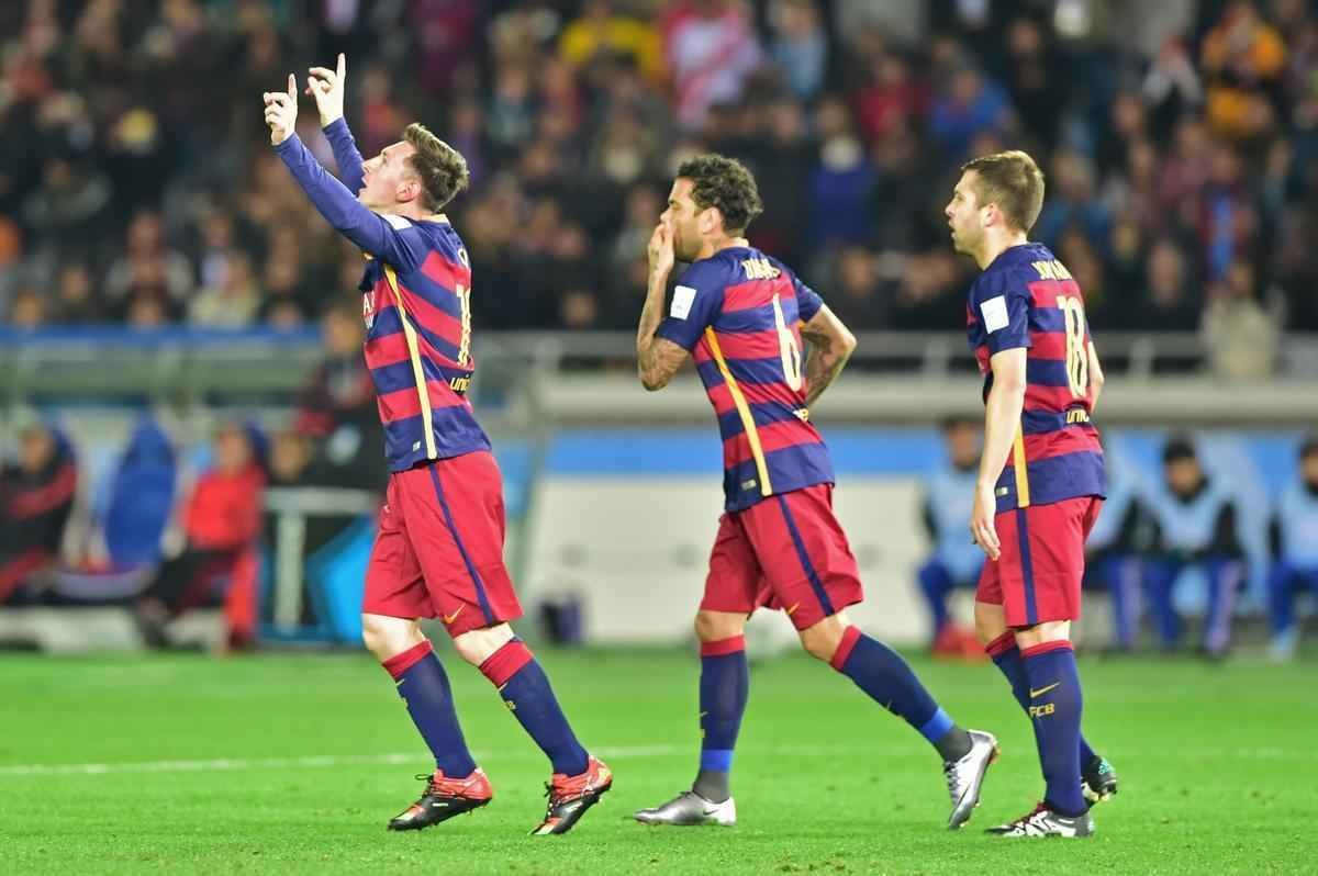Barcelona vence o River Plate e conquista o tricampeonato mundial de clubes no Japo