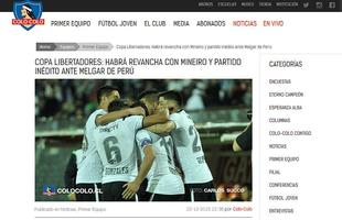 'Haver revanche com o Mineiro'  a manchete do site oficial do Colo Colo. Na edio de 2015, o Galo venceu por 2 a 0 na rodada final da fase de grupos. A vitria classificou o Atltico s oitavas de final e eliminou os chilenos.