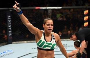 Amanda Nunes viveu um bom ano em 2015. Ela nocauteou Shayna Baszler e finalizou Sara McMann, assumindo o quarto lugar do ranking da categoria dos galos. Mais uma vit�ria pode colocar a baiana na rota do cintur�o