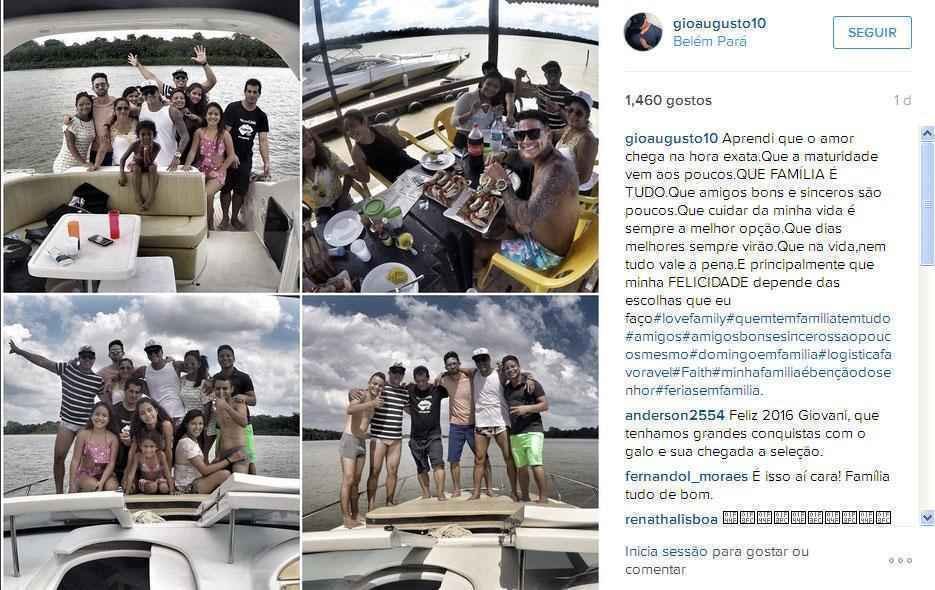 Giovanni Augusto comemorou 2016 em Bel�m, no Par�