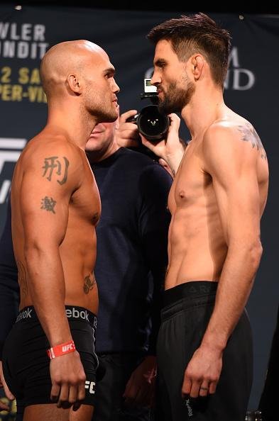 Robbie Lawler e Carlos Condit, advers�rios pelo cintur�o dos meio-m�dios