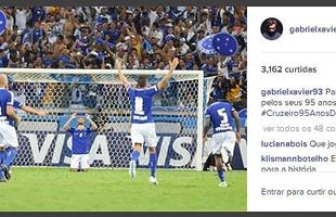 Gabriel Xavier, meio-campista do Cruzeiro