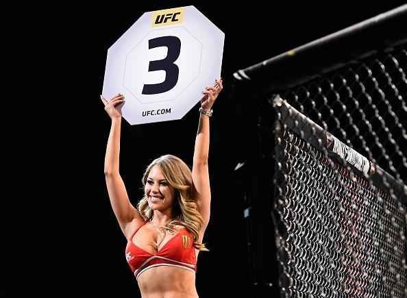 Octagon girl Brittney Palmer