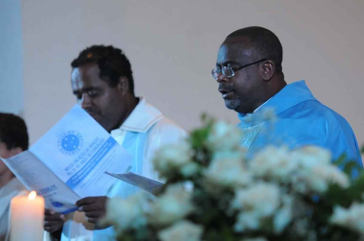 Fotos da missa de comemorao pelos 95 anos do Cruzeiro