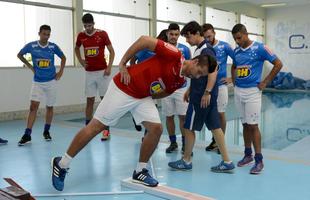 Cruzeiro se reapresentou nesta quarta-feira, na Toca da Raposa II, com novidades