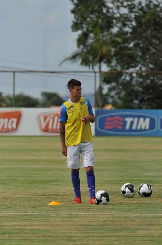 Imagens do treino do Cruzeiro nesta tera-feira na Toca da Raposa II