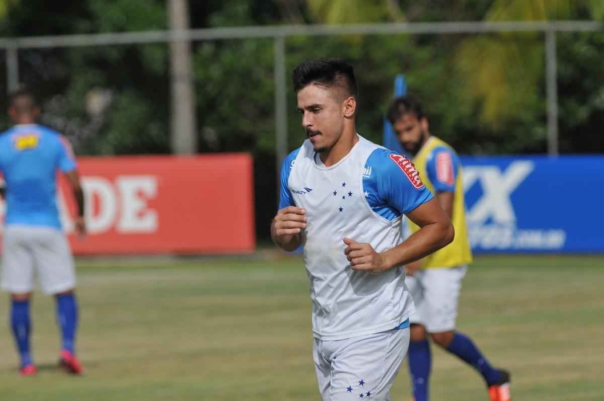 Imagens do treino do Cruzeiro nesta tera-feira na Toca da Raposa II
