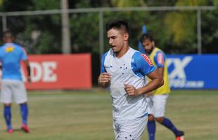 Imagens do treino do Cruzeiro nesta tera-feira na Toca da Raposa II